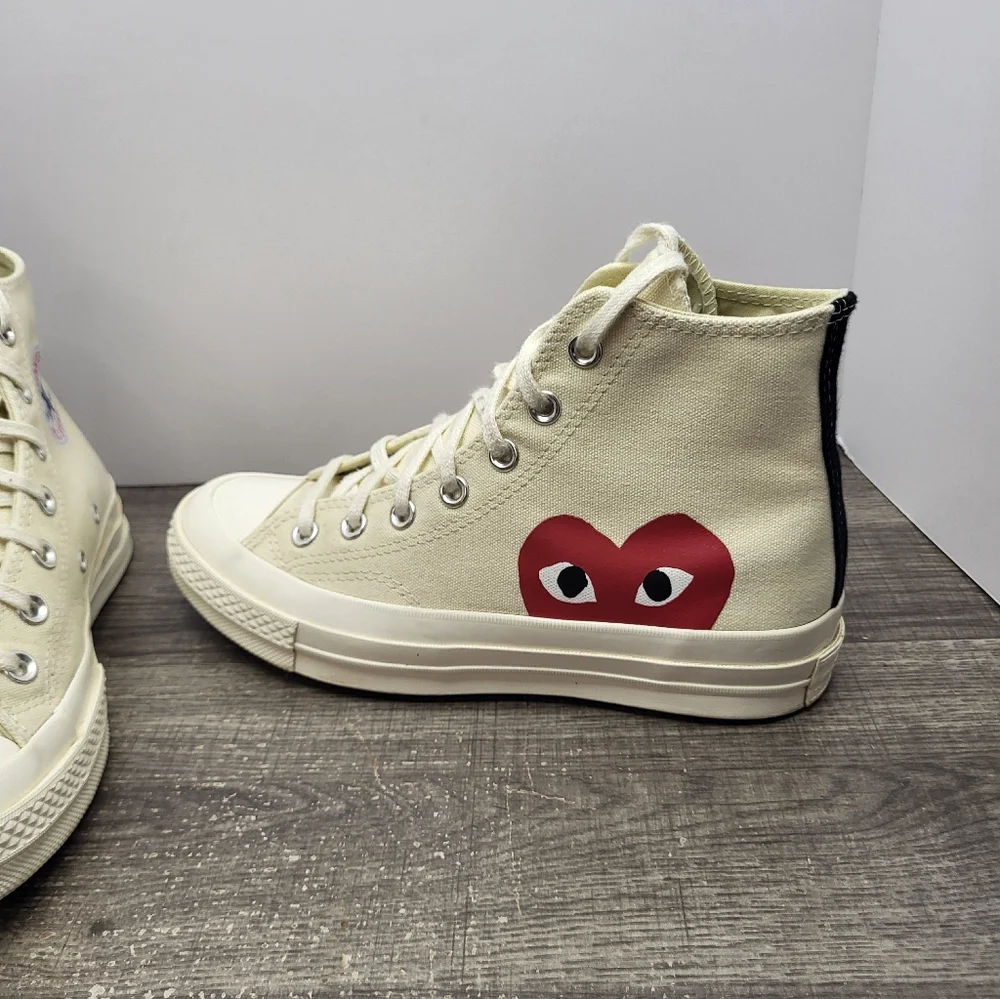 Converse x Comme des Garcons CDG All Star Chuck Hi - Mens 5.5 Womens 7.5 150205c - Picture 2 of 9